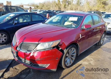 2013 Lincoln Mks z USA, uszkodzony, nr VIN 1LNHL9DK0DG615151